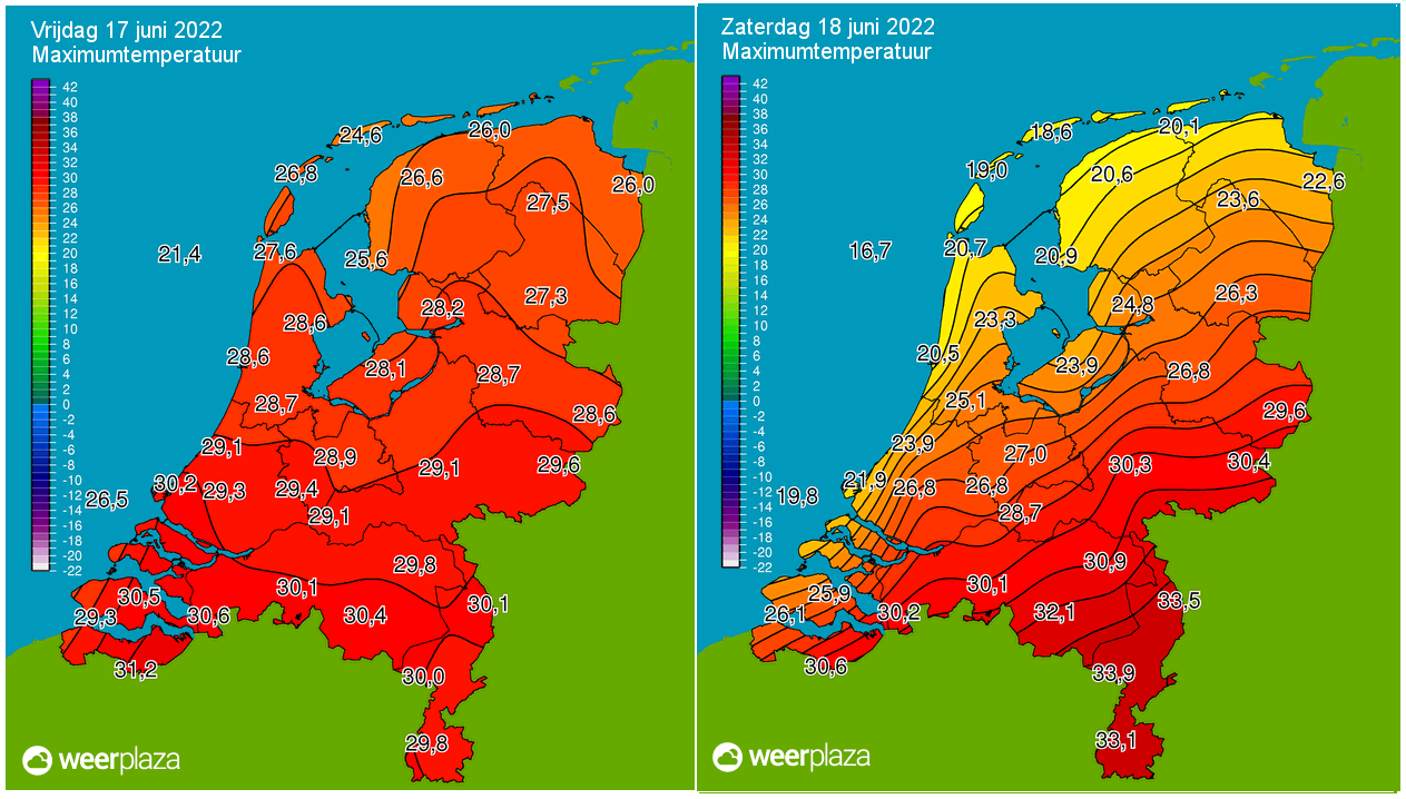 Weeroverzicht 2022 – Franks Weer